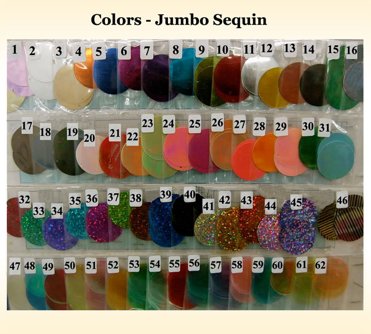  Colors – Jumbo Sequin
