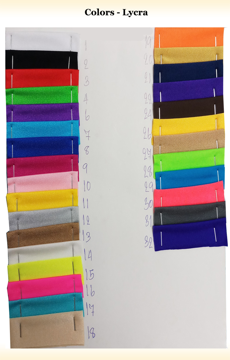  Colors – Lycra