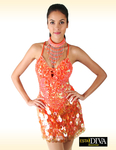 Latin Dance Dress - La Fleur