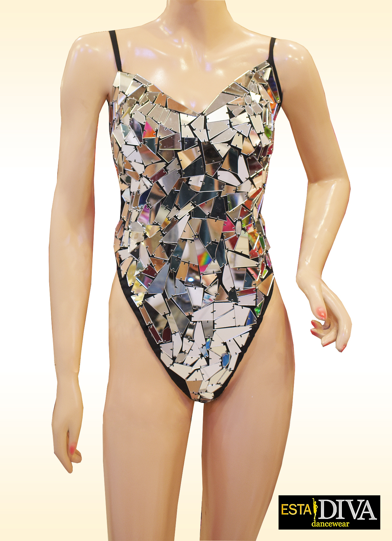 Spiegel Bodysuit - Espejo Spiegel Bodysuit Espejo [mirror-bodysuit-1] -  €168.00 - ESTA DIVA Dancewear! Tanzkleidung & Showkleidung, Lateinkleider  und Tanzsportkleidung